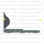 Матрица для ноутбука HP Pavilion G6-2318sr (1366x768 HD) TN, 40pin, Матовая