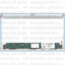 Матрица для ноутбука HP Pavilion G6-2019 (1366x768 HD) TN, 40pin, Матовая