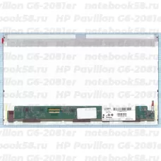 Матрица для ноутбука HP Pavilion G6-2081er (1366x768 HD) TN, 40pin, Матовая