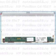 Матрица для ноутбука HP Pavilion G6-1047 (1366x768 HD) TN, 40pin, Матовая