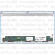 Матрица для ноутбука HP Pavilion G6-1116 (1366x768 HD) TN, 40pin, Матовая