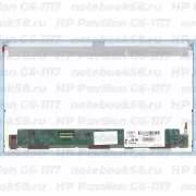 Матрица для ноутбука HP Pavilion G6-1117 (1366x768 HD) TN, 40pin, Матовая