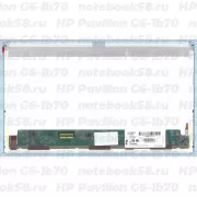 Матрица для ноутбука HP Pavilion G6-1b70 (1366x768 HD) TN, 40pin, Матовая