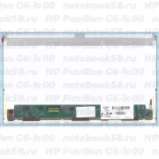 Матрица для ноутбука HP Pavilion G6-1c00 (1366x768 HD) TN, 40pin, Матовая