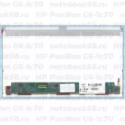 Матрица для ноутбука HP Pavilion G6-1c70 (1366x768 HD) TN, 40pin, Матовая