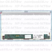 Матрица для ноутбука HP Pavilion G6-1d78nr (1366x768 HD) TN, 40pin, Матовая