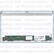 Матрица для ноутбука HP Pavilion DV6-3210 (1366x768 HD) TN, 40pin, Матовая