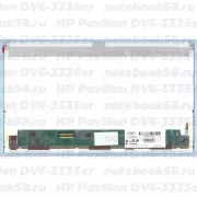 Матрица для ноутбука HP Pavilion DV6-3335er (1366x768 HD) TN, 40pin, Матовая