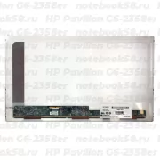 Матрица для ноутбука HP Pavilion G6-2358er (1366x768 HD) TN, 40pin, Матовая