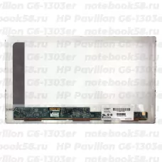 Матрица для ноутбука HP Pavilion G6-1303er (1366x768 HD) TN, 40pin, Матовая