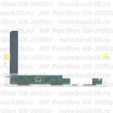 Матрица для ноутбука HP Pavilion G6-2051sr (1366x768 HD) TN, 40pin, Матовая