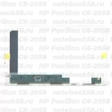 Матрица для ноутбука HP Pavilion G6-2058 (1366x768 HD) TN, 40pin, Матовая