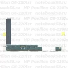 Матрица для ноутбука HP Pavilion G6-2201sr (1366x768 HD) TN, 40pin, Матовая