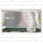 Матрица для ноутбука HP Pavilion G6-2167 (1366x768 HD) TN, 40pin, Матовая