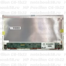 Матрица для ноутбука HP Pavilion G6-1b22 (1366x768 HD) TN, 40pin, Матовая