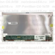 Матрица для ноутбука HP Pavilion G6-1d18 (1366x768 HD) TN, 40pin, Матовая