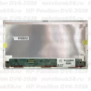 Матрица для ноутбука HP Pavilion DV6-3028 (1366x768 HD) TN, 40pin, Матовая