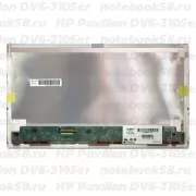 Матрица для ноутбука HP Pavilion DV6-3105er (1366x768 HD) TN, 40pin, Матовая