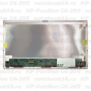 Матрица для ноутбука HP Pavilion G6-2011 (1366x768 HD) TN, 40pin, Матовая