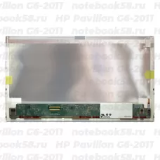 Матрица для ноутбука HP Pavilion G6-2011 (1366x768 HD) TN, 40pin, Матовая