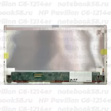 Матрица для ноутбука HP Pavilion G6-1214er (1366x768 HD) TN, 40pin, Матовая