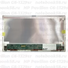 Матрица для ноутбука HP Pavilion G6-1329sr (1366x768 HD) TN, 40pin, Матовая