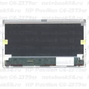 Матрица для ноутбука HP Pavilion G6-2379sr (1366x768 HD) TN, 40pin, Матовая