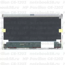 Матрица для ноутбука HP Pavilion G6-1203 (1366x768 HD) TN, 40pin, Матовая