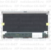 Матрица для ноутбука HP Pavilion G6-1b67 (1366x768 HD) TN, 40pin, Матовая