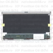 Матрица для ноутбука HP Pavilion G6-1b74 (1366x768 HD) TN, 40pin, Матовая
