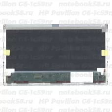 Матрица для ноутбука HP Pavilion G6-1c59nr (1366x768 HD) TN, 40pin, Матовая