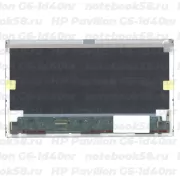 Матрица для ноутбука HP Pavilion G6-1d40nr (1366x768 HD) TN, 40pin, Матовая