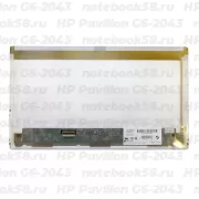 Матрица для ноутбука HP Pavilion G6-2043 (1366x768 HD) TN, 40pin, Глянцевая