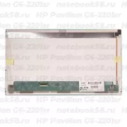 Матрица для ноутбука HP Pavilion G6-2201sr (1366x768 HD) TN, 40pin, Матовая