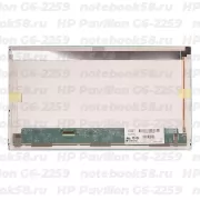 Матрица для ноутбука HP Pavilion G6-2259 (1366x768 HD) TN, 40pin, Матовая