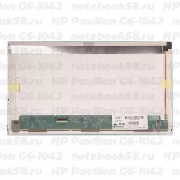 Матрица для ноутбука HP Pavilion G6-1042 (1366x768 HD) TN, 40pin, Матовая