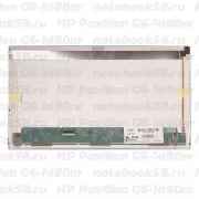 Матрица для ноутбука HP Pavilion G6-1d80nr (1366x768 HD) TN, 40pin, Матовая