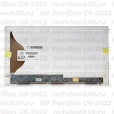 Матрица для ноутбука HP Pavilion G6-2022 (1366x768 HD) TN, 40pin, Матовая