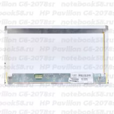 Матрица для ноутбука HP Pavilion G6-2078sr (1366x768 HD) TN, 40pin, Матовая