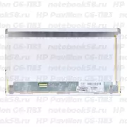 Матрица для ноутбука HP Pavilion G6-1183 (1366x768 HD) TN, 40pin, Матовая