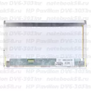 Матрица для ноутбука HP Pavilion DV6-3031nr (1366x768 HD) TN, 40pin, Матовая