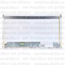 Матрица для ноутбука HP Pavilion G6-2010nr (1366x768 HD) TN, 40pin, Матовая