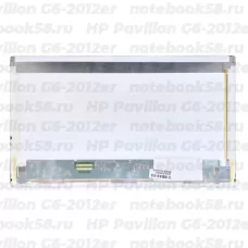 Матрица для ноутбука HP Pavilion G6-2012er (1366x768 HD) TN, 40pin, Матовая