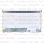 Матрица для ноутбука HP Pavilion G6-2212 (1366x768 HD) TN, 40pin, Матовая