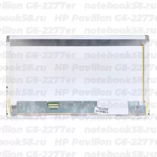 Матрица для ноутбука HP Pavilion G6-2277er (1366x768 HD) TN, 40pin, Матовая