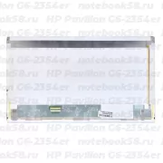 Матрица для ноутбука HP Pavilion G6-2354er (1366x768 HD) TN, 40pin, Матовая