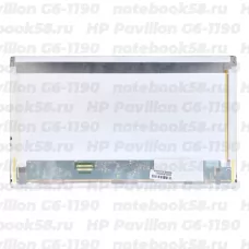 Матрица для ноутбука HP Pavilion G6-1190 (1366x768 HD) TN, 40pin, Матовая