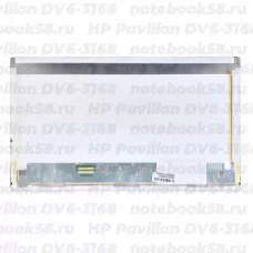 Матрица для ноутбука HP Pavilion DV6-3168 (1366x768 HD) TN, 40pin, Матовая