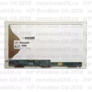 Матрица для ноутбука HP Pavilion G6-2178 (1366x768 HD) TN, 40pin, Матовая