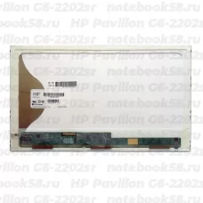 Матрица для ноутбука HP Pavilion G6-2202sr (1366x768 HD) TN, 40pin, Матовая